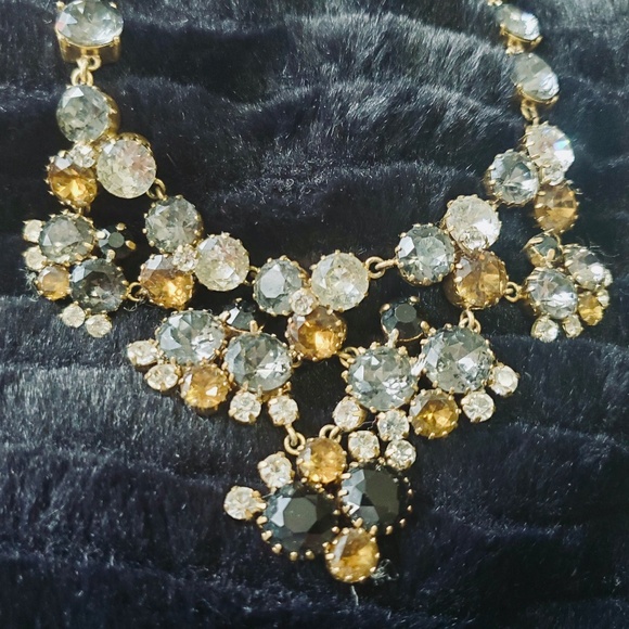 Crystal Statement Necklace - Picture 4 of 11